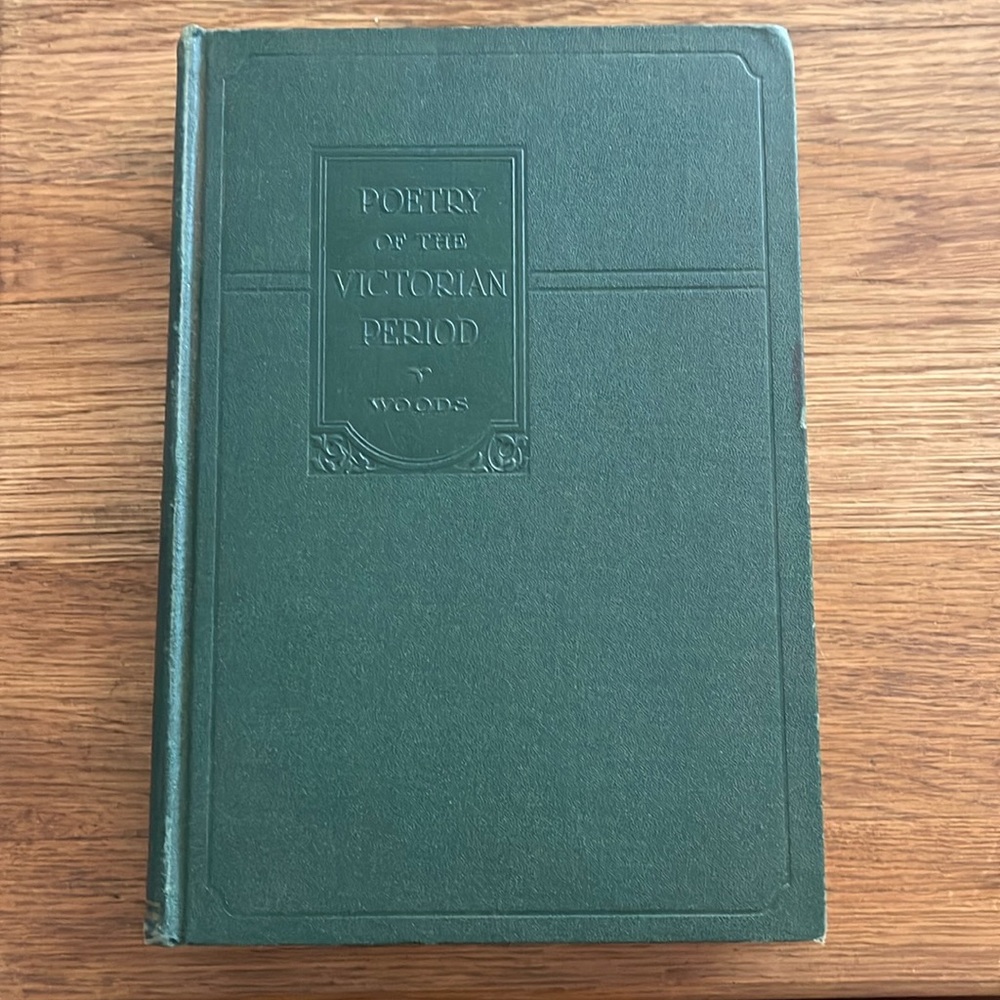 Poetry of the Victorian Period by George Benjamin Woods Hardcover 1930